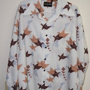 Johnny Miller Origami Crane Shirt